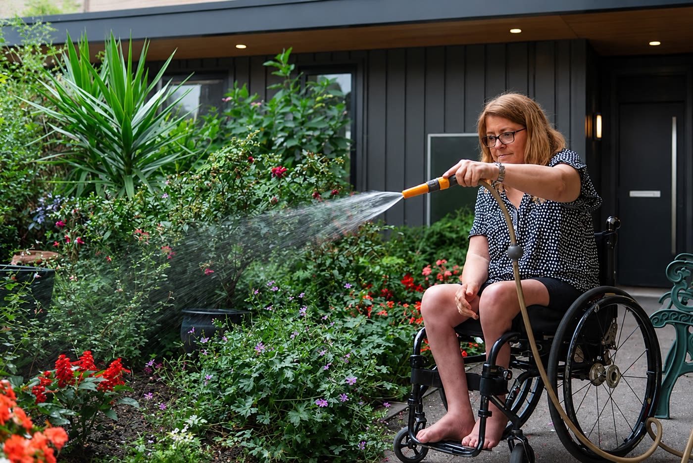 Bright accessible interior